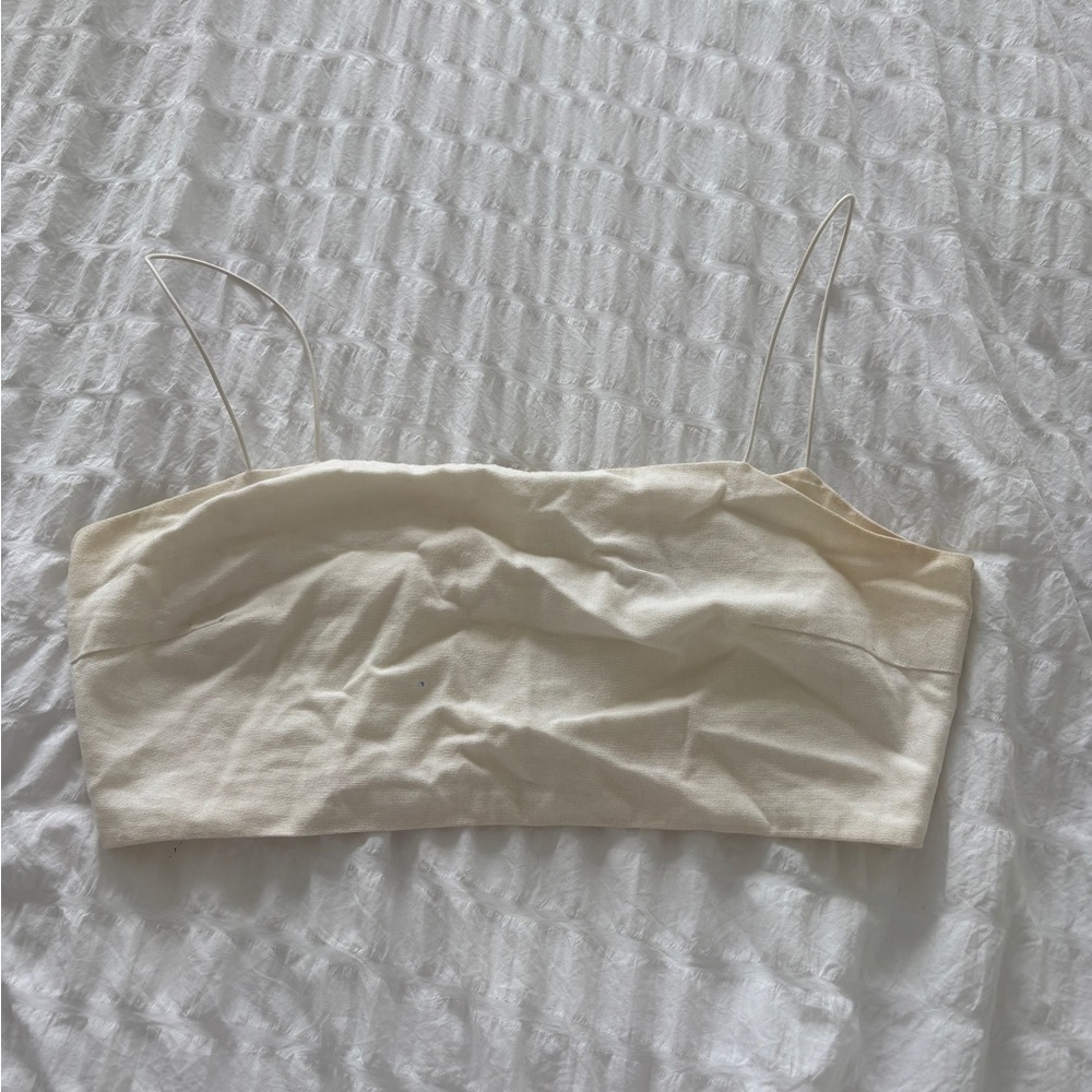 Elegant Cream Women's Top